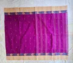 Bulk Quantity Bengal Tant Cotton Saree Without Blouse Piece