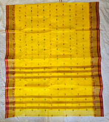 Wholesale Quantity Bengal Tant Cotton Saree Without Blouse Piece