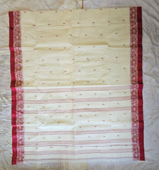 Wholesale Quantity Bengal Tant Cotton Saree Without Blouse Piece