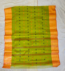 Wholesale Price Bengal Tant Cotton Saree Without Blouse Piece