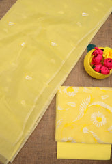 Wholesale Quantity Embroidery Kota Doria Suit Order Sample