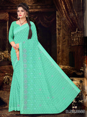 Set of 8 Sarees - Moti Mahal Pure Cotton Embroidered Saree