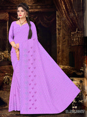 Set of 8 Sarees - Moti Mahal Pure Cotton Embroidered Saree
