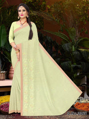 Set of 8 Sarees - Dolphin Pure Cotton Embroidered Saree