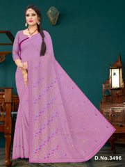 Set of 8 Sarees - Cotton King Pure Cotton Embroidered Saree