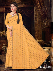 Set of 8 Sarees - Magical Point Pure Cotton Embroidered Saree