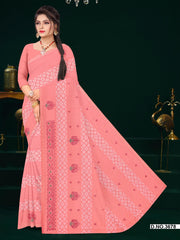 Set of 8 Sarees - Malesiya Pure Cotton Embroidered Saree