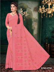 Set of 8 Sarees - Tanishq Pure Cotton Embroidered Saree