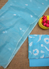 Wholesale Quantity Embroidery Kota Doria Suit Order Sample