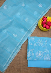 Wholesale Quantity Designer Kota Doria Embroidered Suit Set