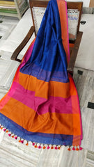 Wholesale Price Linen By Linen Saree