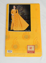 Set of 7 Sarees - Arpita Pure Cotton Embroidered Saree