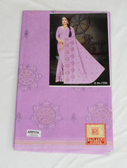 Set of 7 Sarees - Arpita Pure Cotton Embroidered Saree