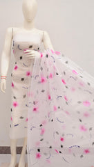 Wholesale Price Hand Painted Kota Doria Suits