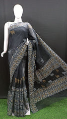Bulk Quantity Block Printed Kota Cotton Saree Order Sample