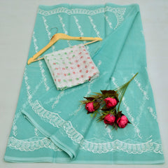 Bulk Quantity Embroidered Work Kota Saree