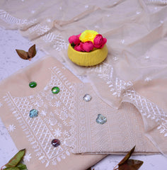 Wholesale Quantity Kota Cotton Unstitched Suit With Embroidery Work