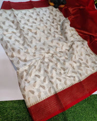 Bulk Quantity Banarasi Dupion Silk Zari Woven Saree