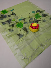 Wholesale Price Hand Painted Kota Linen Saree
