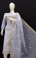 Bulk Quantity Embroidery Work Kota Doria Suit