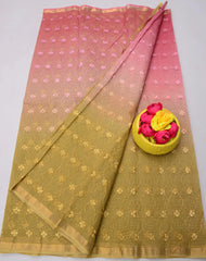 Wholesale Quantity Kota Doria Pure Cotton Saree with All Over Embroidery