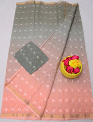 Wholesale Quantity Kota Doria Pure Cotton Saree with All Over Embroidery