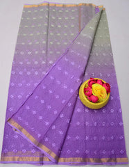 Wholesale Quantity Kota Doria Pure Cotton Saree with All Over Embroidery