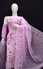 Wholesale Quantity Kota Doria Embroidered Suit