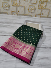 Bulk Quantity Banarasi Semi Chiffon Georgette Silk Saree