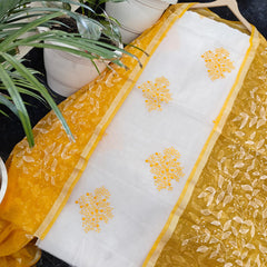 Bulk Quantity Kota Doria Embroidery Work Dress Material