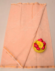 Wholesale Quantity Pure Cotton Kota Doria Saree with All Over Embroidery