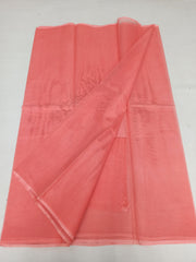 Bulk Price Kota Doria Pure Cotton Plain Saree