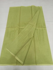 Bulk Price Kota Doria Pure Cotton Plain Saree