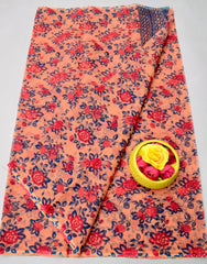 Bulk Price Kota Doria Pure Cotton Printed Saree