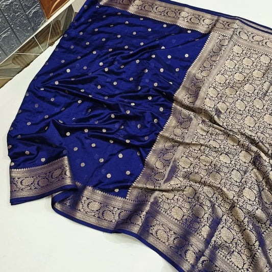 Wholesale Price Banarasi Semi Katan Silk Saree
