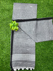 Bulk Quantity Pure Cotton Jamdani Saree with Running Blouse