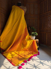 Wholesale Quantity MulMul Jamdani Cotton Saree with Running Blouse