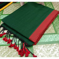 Bulk Price 120 Count Pure Cotton MulMul Saree Without Blouse