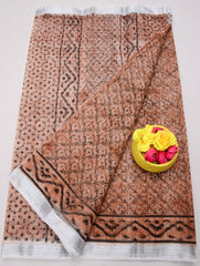 Wholesale Quantity Traditional Kota Doria Hand-Printed Sarees