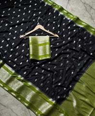 Bulk Quantity Banarasi Semi Katan Soft Silk Saree with Zari Buti Work