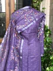 Bulk Quantity Cotton Linen Embroidered Dress Material