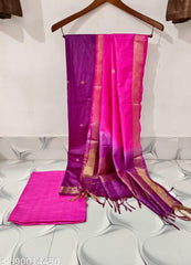 Wholesale Quantity Katan Silk Suit With Zari Buta Weaving Design