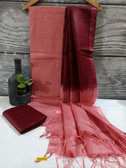 Bulk Price Katan Silk Weaving Suit with Herringbone Dupatta Order Sample