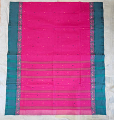 Wholesale Quantity Cotton Bengal Tant Saree Without Blouse Piece
