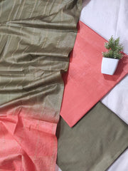 Bulk Quantity Semi Tussar Silk Unstitched Dress Material