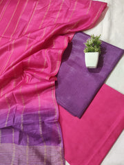 Bulk Quantity Semi Tussar Silk Unstitched Dress Material