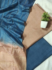 Bulk Price Semi Tussar Silk Unstitched Dress Material