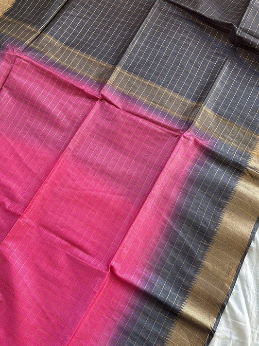 Bulk Quantitiy Semi Mangalgiri Cotton Silk Saree