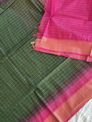 Bulk Quantitiy Semi Mangalgiri Cotton Silk Saree