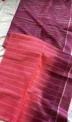 Bulk Quantity Organza Noil Silk Saree